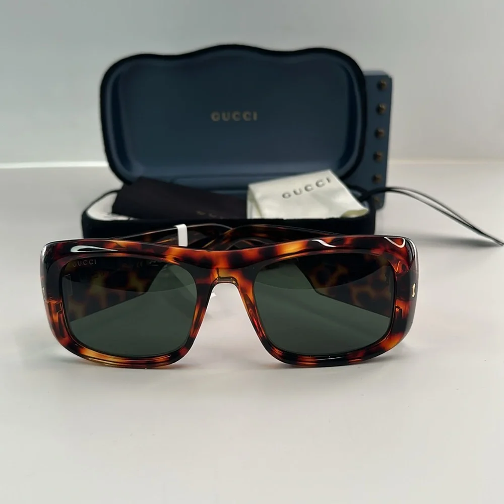 New Authentic GUCCI | GG1080S 003 | HAVANA |SUNGLASSES